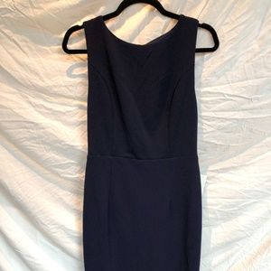 Lulu’s High Neck Navy Mermaid Maxi Dress